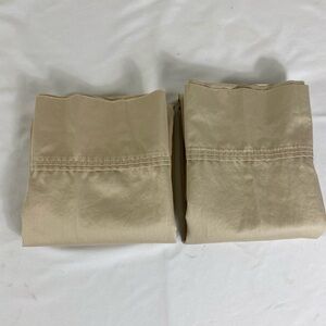 Sonoma Cream Pillowcases Pima Cotton 500tc